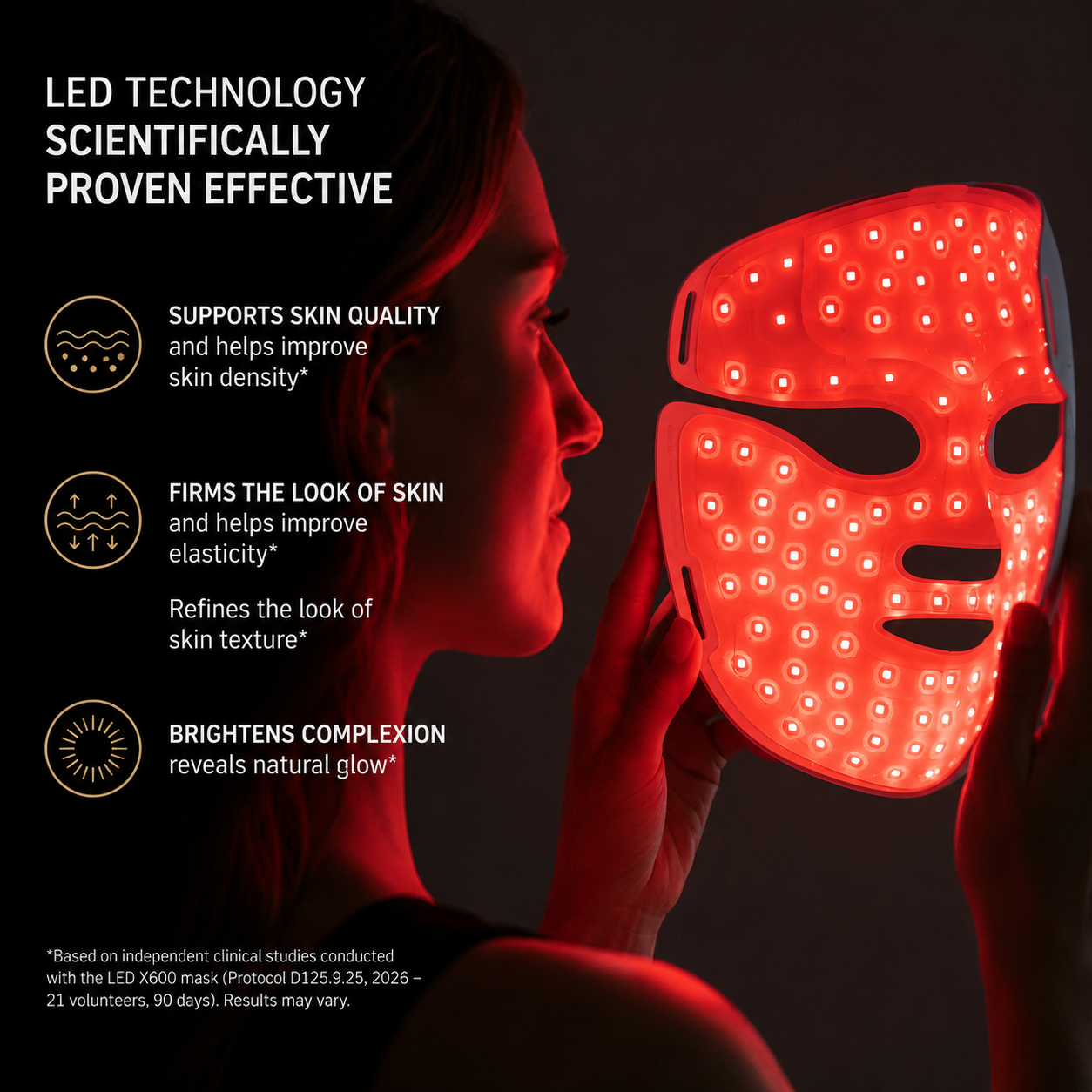 Beeonce™ Aurion X252 LED Face Mask